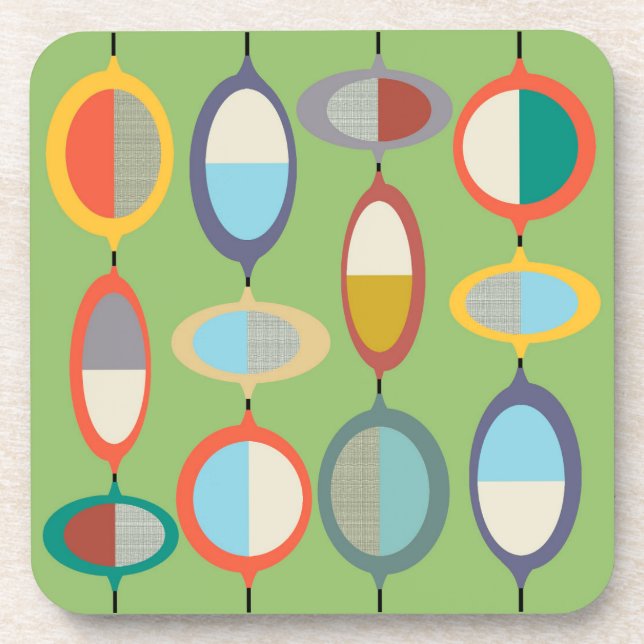 Posavasos Moderno Nº 7 de mediados del siglo XX (Frente)