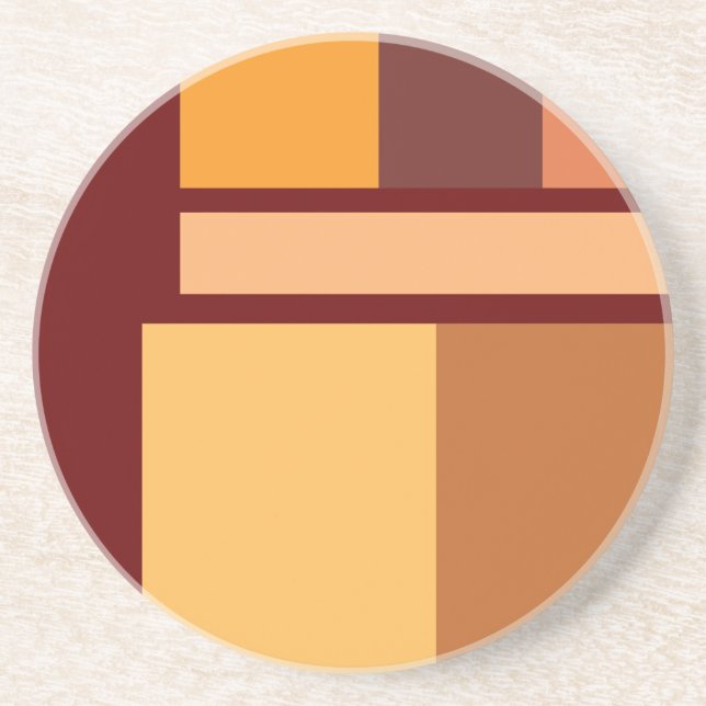 Posavasos Moderno y Simple Mínimo (Frente)