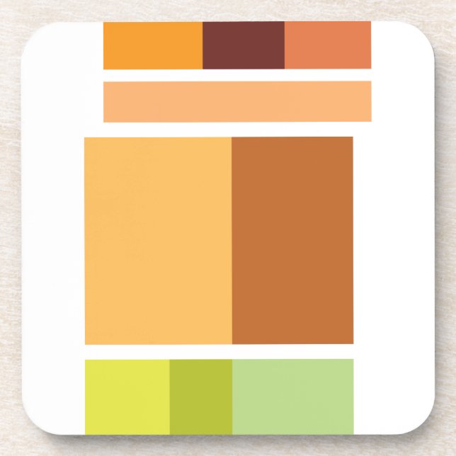 Posavasos Moderno y Simple Mínimo (Frente)