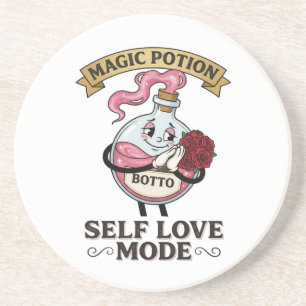 Posavasos Modo de Amor Propio Botto Poción Mágica Vintage A