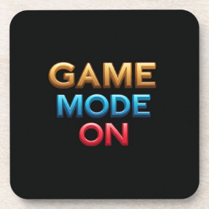 Posavasos Modo de juego activado