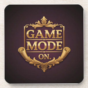 Posavasos Modo de juego activado