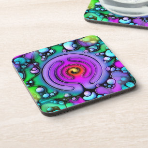 Posavasos Modos de vida - Patrón de arte neurográfico 2