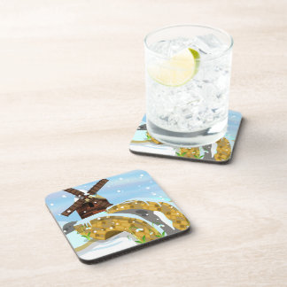 Posavasos Molino de viento de Snowdrops