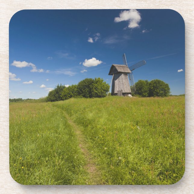 Posavasos Molino de viento en Mikhailovskoye (Frente)