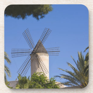 Posavasos Molino de viento, Palma, Mallorca, España
