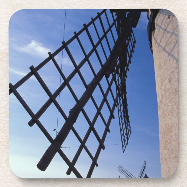 Posavasos Molinos de viento de Consuegra, Castilla-La Mancha (Frente)