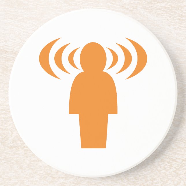 Posavasos Momentos Conscientes de las Casas Duraderas (Frente)