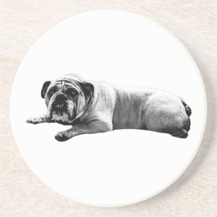 Posavasos Momentos de bulldog