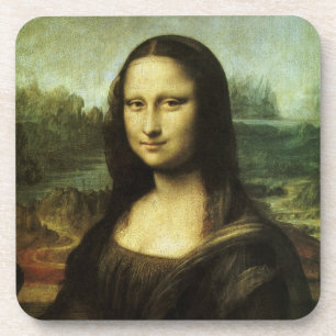 Posavasos Mona Lisa de Leonardo da Vinci, arte renacentista
