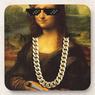 Posavasos Mona Lisa Thug Life Art Life