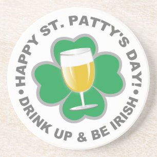 Posavasos Monasterio de arenisca del Día de San Patricio