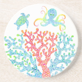 Posavasos Monasterio de Coral Tropical