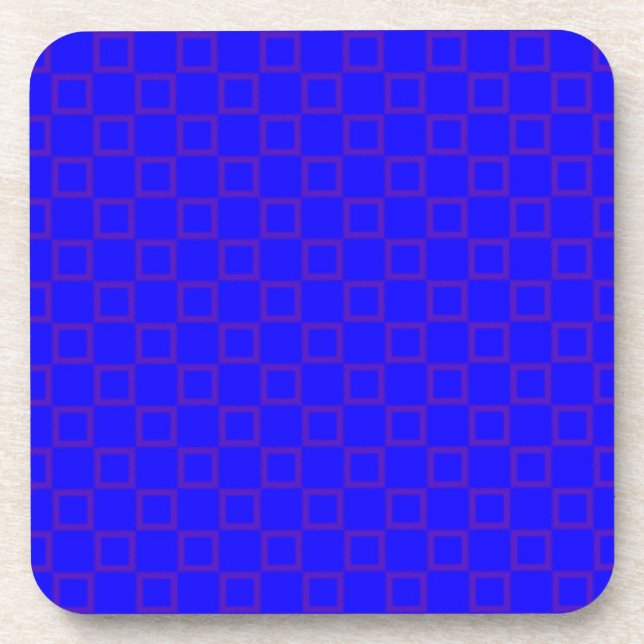 Posavasos Monasterio de Cork azul clásico (Frente)
