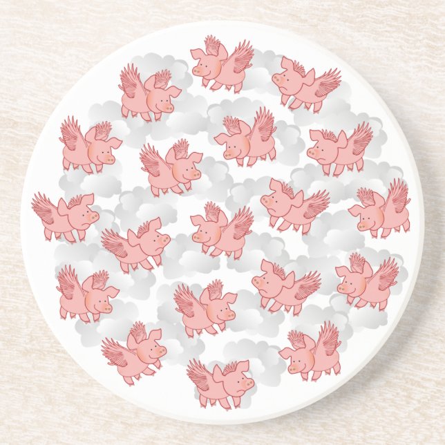 Posavasos Monasterio de los cerdos voladores (Frente)