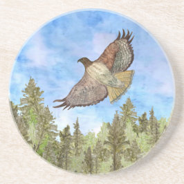 Posavasos Monasterio de piedra arenisca de ballena hawaiana