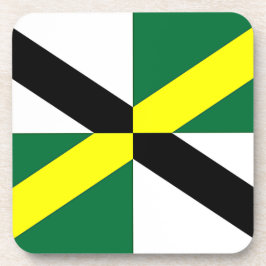 Posavasos Monasterio de plástico duro con bandera de Montere