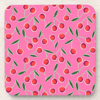Posavasos Monasterio de plástico Hot Pink Berry Cherry Birda