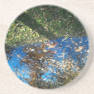 Posavasos Monasterio redondo de Miroir Mirror Otoño