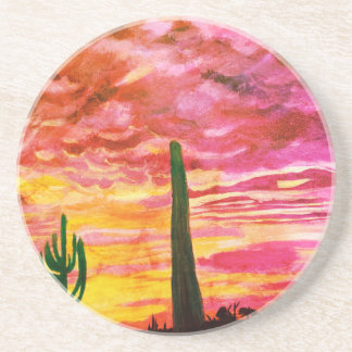 Posavasos Monastre de Cactus Sunset