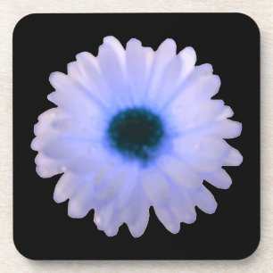 Posavasos Monastre de corcho marino blanca y azul