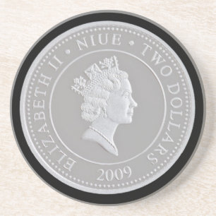 Posavasos Moneda conmemorativa de plata