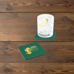 Posavasos Moneda de la suerte Reposabebidas de plástico duro