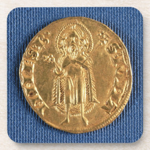Posavasos Moneda de oro, con St. John el Bautista, siglo XVI