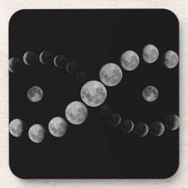 Posavasos Monedas de la fase de luna infinita