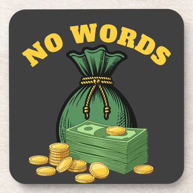 Posavasos money heist - money icon- no words (Frente)