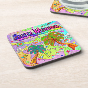 Posavasos Monica Santa Mónica Vacacional de la montaña rusa