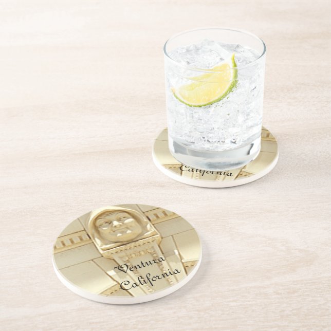 Posavasos Monje de montaña - Juzgado (Lado)