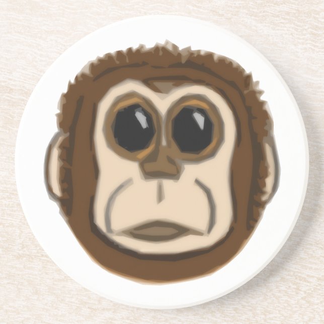 Posavasos Monkey Face Coaster (Frente)