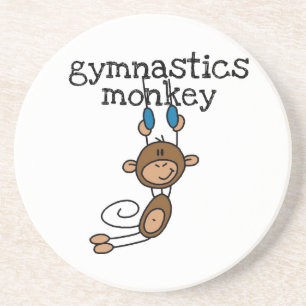 Posavasos Mono de gimnasia