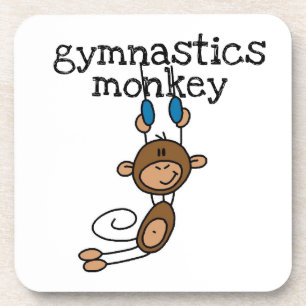 Posavasos Mono de gimnasia