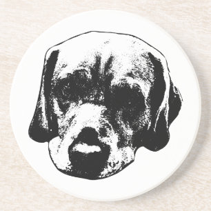 Posavasos Monocromo Labrador