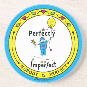 Posavasos Monstruo 2_round Perfectamente Imperfecto