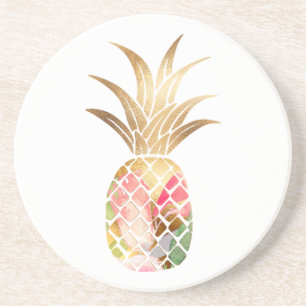 Posavasos Monstruo acuarela Gold de piña