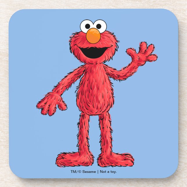 Posavasos Monstruo al final de esta historia | Cutie Elmo (Frente)