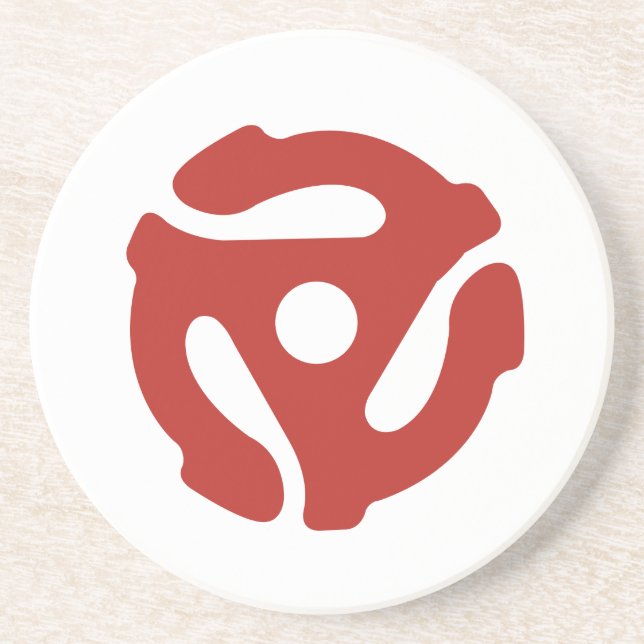 Posavasos Monstruo Audiofilia del adaptador de registro de v (Frente)