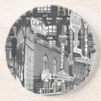 Posavasos Monstruo de arenisca blanco para iCu2_Blck