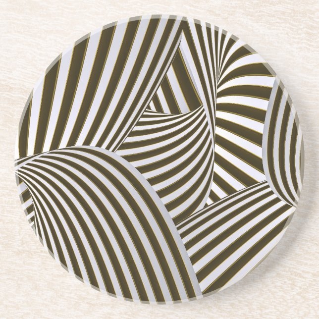 Posavasos Monstruo de arenisca en 3D (Frente)