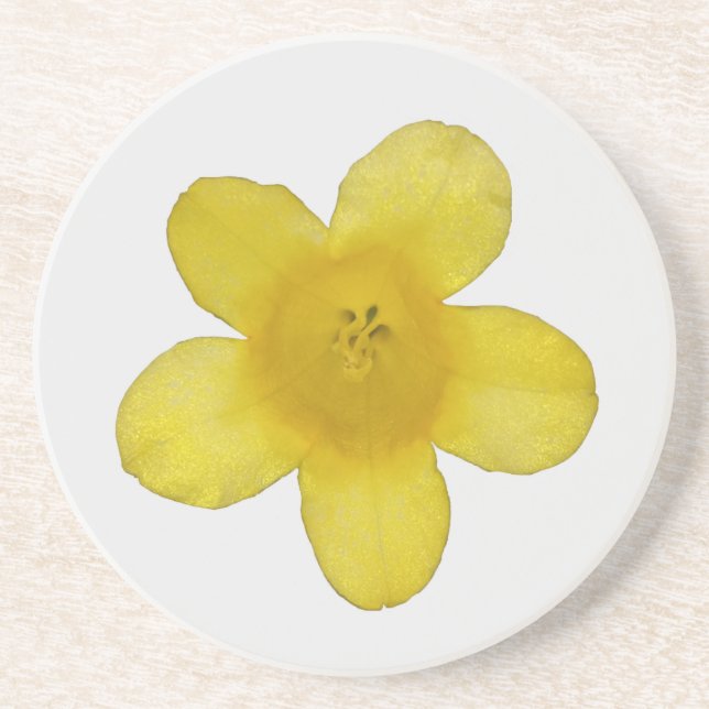 Posavasos Monstruo de arenisca jazmín amarillo (Frente)