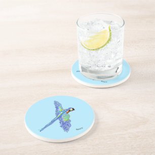 Posavasos Monstruo de arenisca: Loro Macaw Sudamericano
