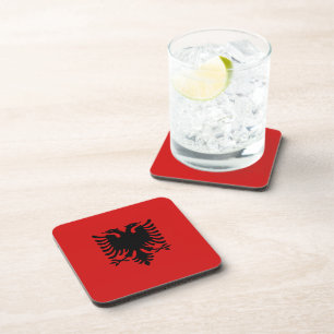 Posavasos Monstruo de bandera de Albania