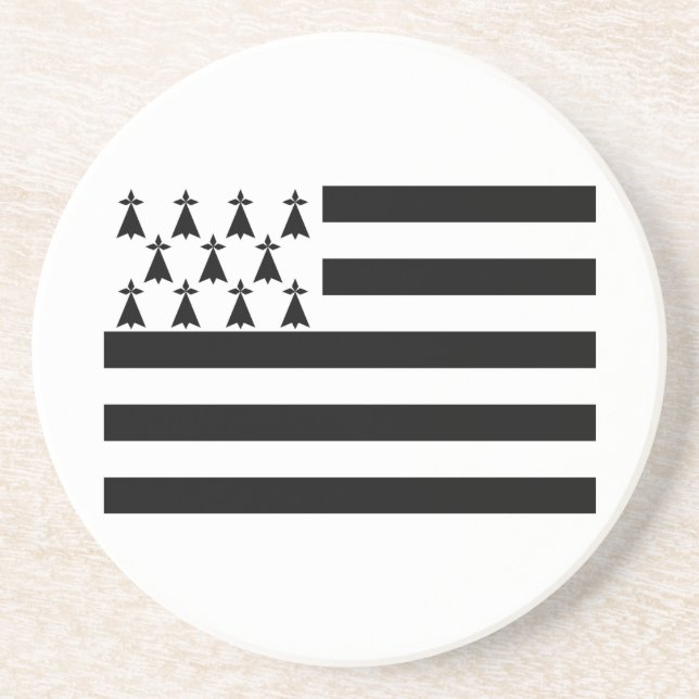 Posavasos Monstruo de bandera de Bretaña Patriótica (Frente)