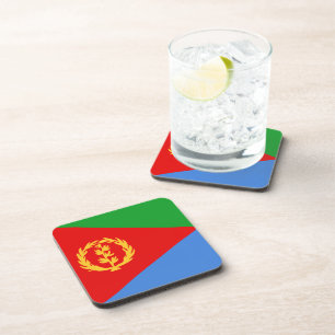 Posavasos Monstruo de bandera de Eritrea