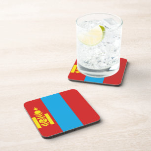 Posavasos Monstruo de bandera de Mongolia