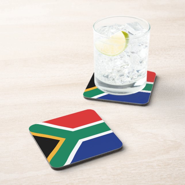 Posavasos Monstruo de Bandera de Sudáfrica (Lado Derecho)