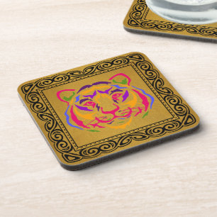 Posavasos Monstruo de bebidas de tigre